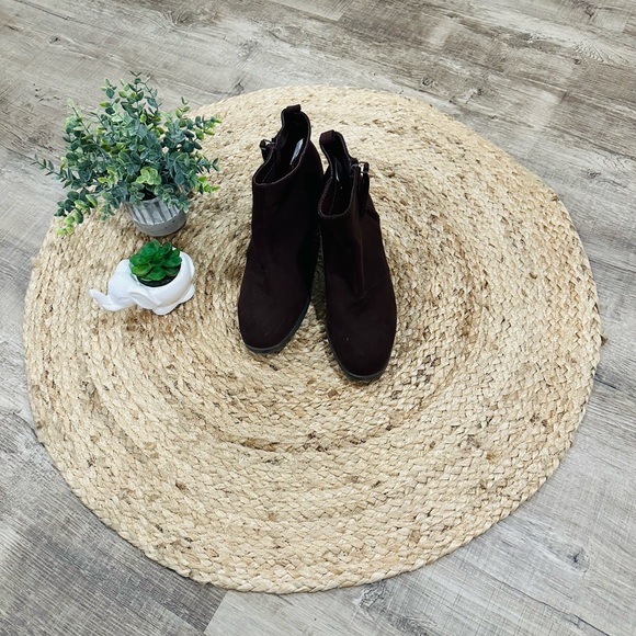 Old Navy Dark Purple Booties - Picture 2 of 11